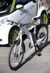 smart fortwo electric drive e-bike